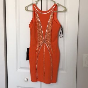 Bebe Orange dress